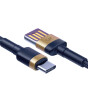 Baseus Cafule Specıal Edition Hw Type-C 5A 40W 1M.kablo Mavi+Gold