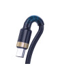 Baseus Cafule Specıal Edition Hw Type-C 5A 40W 1M.kablo Mavi+Gold