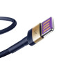 Baseus Cafule Specıal Edition Hw Type-C 5A 40W 1M.kablo Mavi+Gold