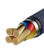 Baseus Cafule Specıal Edition Hw Type-C 5A 40W 1M.kablo Mavi+Gold