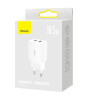 Baseus Compact Şarj Cihazı 2U 10.5W Eu - Beyaz