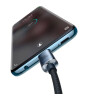Baseus Crystal Shine Series Hızlı Şarj ve Data Kablosu Type-C To Type-C 100W 1.2M - Siyah