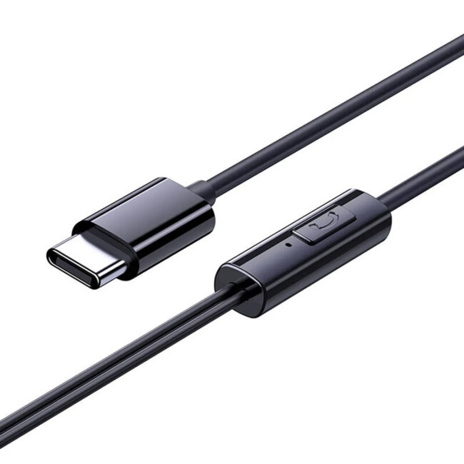 Baseus Encok Cz11 Type-C Mikrofonlu Kulaklık-Siyah