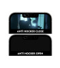 Buff Iphone 13/13 Pro 5D Uyumlu Glass Antı Hacker Ekran Koruyucu