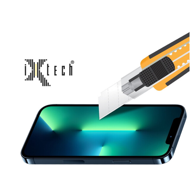 IXtech Iphone 13/13 Pro - 5D Tempered Glass Ultra İnce Ekran Koruyucu