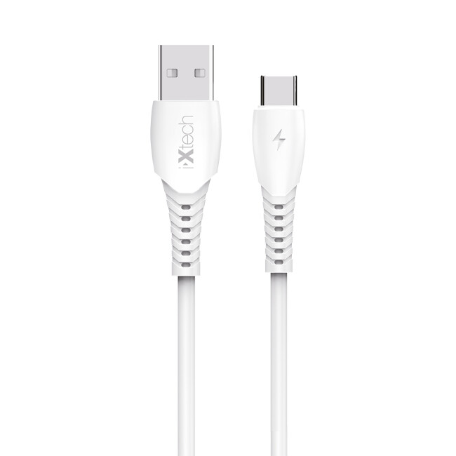 Kopya Ixtech - 1 Metre Usb To Type-C Kablo Şarj Ve Data Kablosu